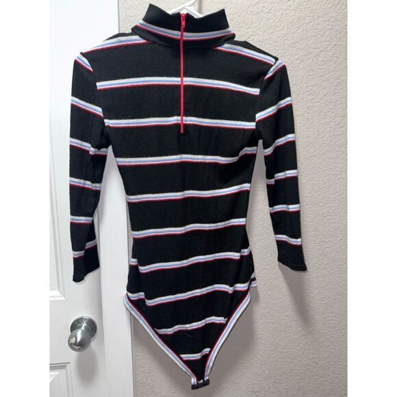 Intimately Free People Striped Bodysuit - Picture 1 of 7